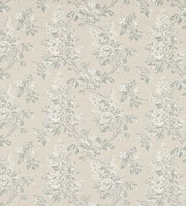 Sorilla Damask Fabric by Sanderson Eggshell/Linen