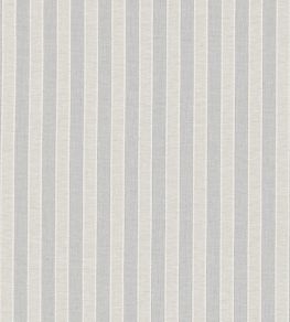 Sorilla Stripe Fabric by Sanderson Silver/Linen