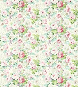 Chelsea Fabric by Sanderson Pink/Celadon