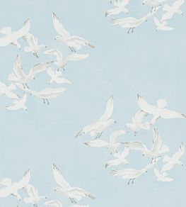 Seagulls Wallpaper by Sanderson Blue