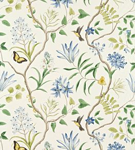 Clementine Fabric by Sanderson Delft Blue