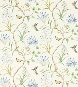 Clementine Wallpaper by Sanderson Delft Blue