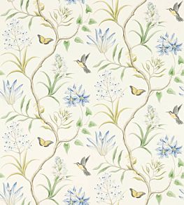 Clementine Wallpaper by Sanderson Delft Blue