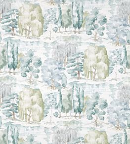 Waterperry Fabric by Sanderson Mint