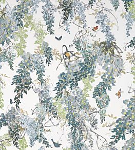 Wisteria Falls Fabric by Sanderson Mineral