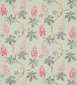 Chestnut Tree Fabric by Sanderson Seaspray/Peony