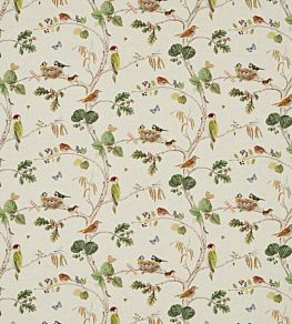Woodland Chorus Fabric by Sanderson Linen/Multi