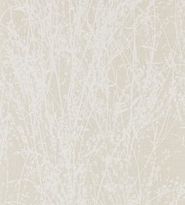 Meadow Canvas Wallpaper by Sanderson White/Parchment