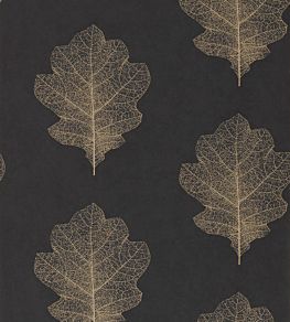 Oak Filigree Wallpaper by Sanderson Charcoal/Bronze