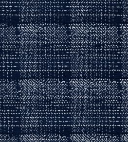 Sashiko Performance Fabric by Christopher Farr Cloth Azzuro
