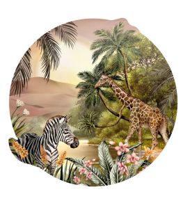 Savanna Decal Mural in Sunrise by Avalana Sunrise