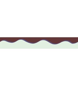 Scroll Border 5cm Wallpaper by Parker & Jules Conker