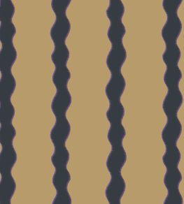 Scroll Stripe Fabric by Parker & Jules Tea