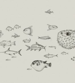 Sea Current Mural by Coordonne Ink