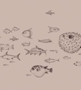 Sea Current Mural by Coordonne Nude