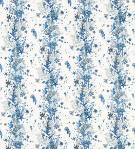 Seaforest Fabric by Clarke & Clarke Blue