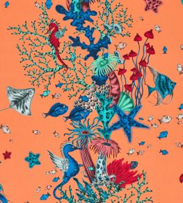 Seaforest Wallpaper by Clarke & Clarke Peach