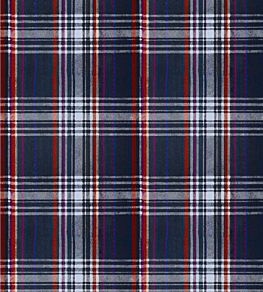 Seaport Plaid Wallpaper by MINDTHEGAP Navy Blue