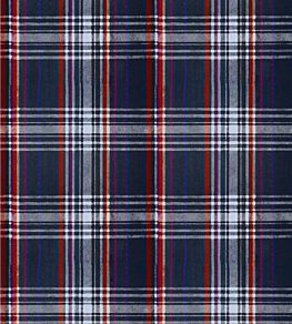 Seaport Plaid Wallpaper by MINDTHEGAP Navy Blue