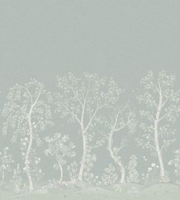 Seasonal Woods Mica Mural by Cole & Son Sage Pearl