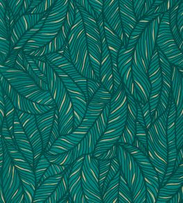 Selva Wallpaper by Clarke & Clarke Emerald