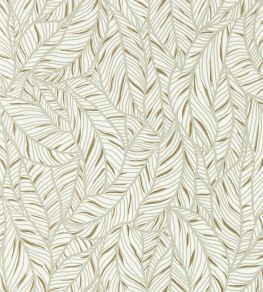 Selva Wallpaper by Clarke & Clarke Linen/Champagne