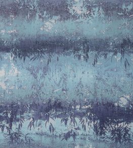 Serenity Wallpaper by 1838 Wallcoverings Indigo