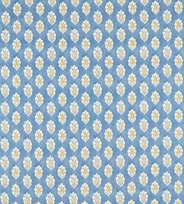 Sessile Leaf Fabric by Sanderson Cornflower