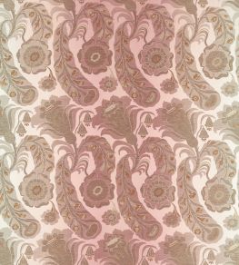 Sezincote Damask Fabric by Zoffany Tuscan Pink