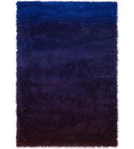 Shade High Rug by Brink & Campman Electric Blue/Aubergine