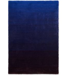 Shade Low Rug by Brink & Campman Electric Blue/Aubergine