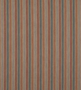 Shepton Stripe Fabric by Mulberry Home Red/Blue