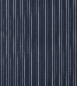 Shoreham Stripe Fabric by Mulberry Home Indigo