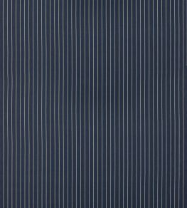 Shoreham Stripe Fabric by Mulberry Home Indigo