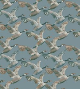 Skein Wallpaper by Arley House Duck Egg