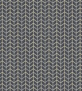 Small Way Grass Cloth Wallpaper by Christopher Farr Cloth Coal