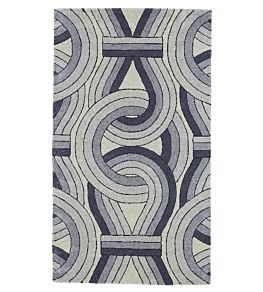 Solar Rectangle by Lara Bohinc Rug by CF Editions Grey