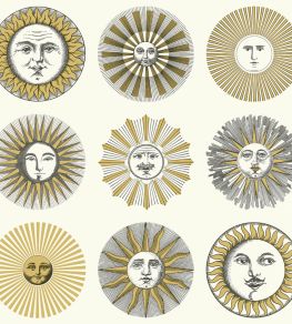 Soli Wallpaper by Cole & Son Cream & Gold