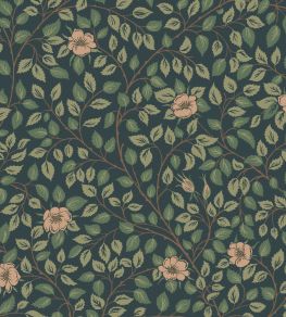 Solliden Wallpaper by Sandberg Midnight Blue