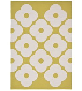 Spot Flower Outdoor Rug by Orla Kiely Dandelion