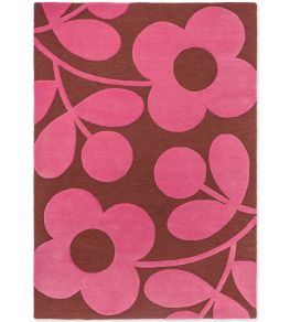 Sprig Stem Rug by Orla Kiely Paprika