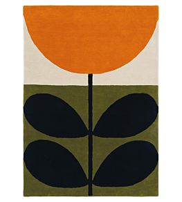 Stem Black Rug by Orla Kiely 3