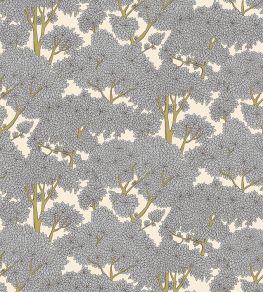 Stockend Woods Wallpaper by Josephine Munsey Salt Ridge and Barton Blue