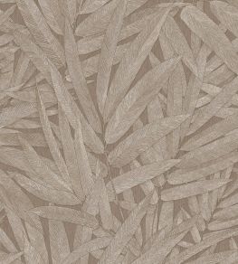 Structured Leaves Wallpaper by Eijffinger Brown/Taupe