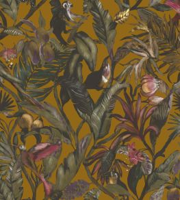 Sumatra Fabric by Arley House Golden
