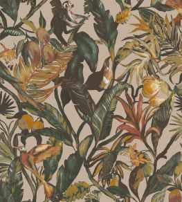 Sumatra Fabric by Arley House Ivory