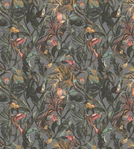 Sumatra Wallpaper by Arley House Steel Grey