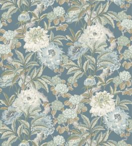 Summer Peony Wallpaper by GP & J Baker Denim