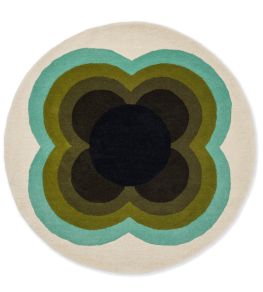 Sunflower Rug by Orla Kiely Olive