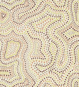 Sunstone Wallpaper by Harlequin Positano / Chocolate / Pistachio